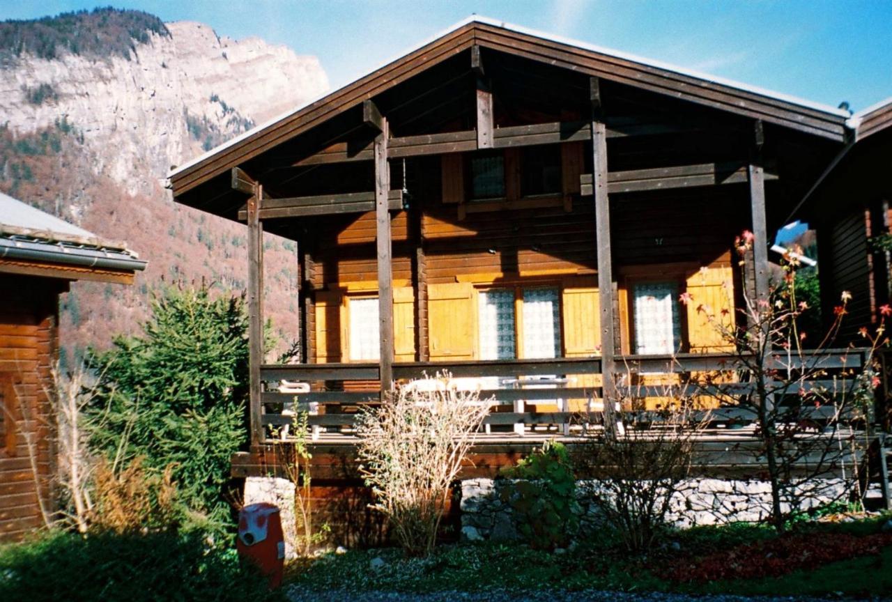 Chalet Cosy A Sixt-Fer-A-Cheval Avec Vue Sur La Montagne Esterno foto